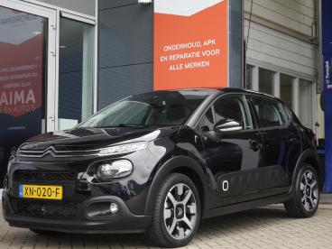 SPOTICAR Citroën C3 1.2 Puretech S&s Shine | Unieke Km.stand | 1e Eige Tweedehands -  Benzine Zwart - Sneek - 1200301290_1