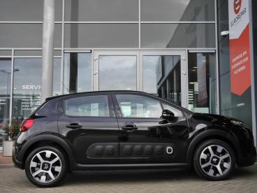 SPOTICAR Citroën C3 1.2 Puretech S&s Shine | Unieke Km.stand | 1e Eige Tweedehands -  Benzine Zwart - Sneek - 1200301290_4