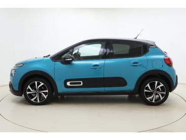 SPOTICAR Citroën C3 1.2 Puretech Shine | Metallic Zwart Dak | Airco Au Tweedehands -  Benzine Blauw - Leeuwarden - 1200303630_5