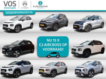 SPOTICAR Citroën C3 Aircross Puretech 110 Shine | Parkeerhulp V+a | Airco | App Tweedehands - Suv Benzine Grijs - Waalwijk - 1200263145_5