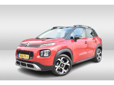 SPOTICAR Citroën C3 Aircross Puretech 110 Eat6 Shine | Automaat | Leder | Airco Tweedehands - Suv Benzine Rood - Waalwijk - 1200293110_1
