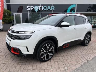 SPOTICAR Citroën C5 Aircross 1.6 Turbo 180 Pk Shine Eat-8 Automaat Panoramadak, Tweedehands - Suv Benzine Wit - Krimpen Aan Den Ijssel - 1200294084_1