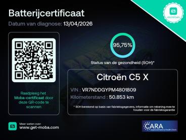 SPOTICAR Citroën C5 X Plug-in Hybrid 225 Eat8 Shine Automaat | Leder | P Tweedehands - Stationwagen Plugin Hybrid Zwart - Waalwijk - 1200289949_5