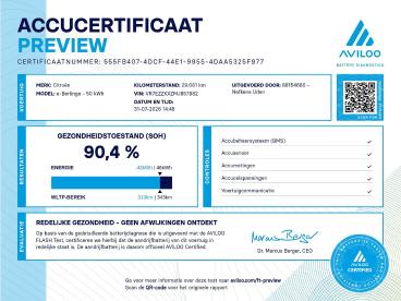 SPOTICAR Citroën E-berlingo Shine 50 Kwh 136pk Automaat | Accu 90% | Navigatie Tweedehands - Mpv Elektrisch Grijs - Uden - 1200299110_4