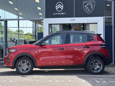 SPOTICAR Citroën C3 E-c3 Plus 113pk Comfort Range 44 Kwh | Comfort Stoelen Tweedehands - Suv Elektrisch Rood - Emmeloord - 1200294588_4