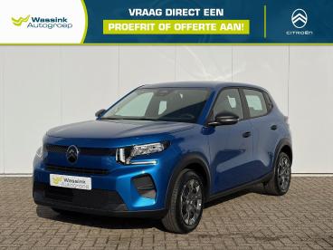 SPOTICAR Citroën C3 E-c3 Ev 44kwh 113pk Comfort Range You | Parkeersensoren Tweedehands - Hatchback Elektrisch Blauw - Ruurlo - 1200296252_1