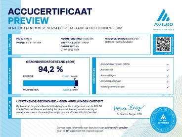 SPOTICAR Citroën C3 E-c3 Suv Max 44 Kwh | Achteruitrijcamera | Navigatie | Tweedehands - Suv Elektrisch Grijs - Nieuwegein - 1200297256_5