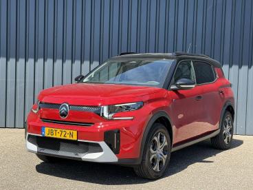 SPOTICAR Citroën C3 Aircross E C3 Aircross Plus 113pk Comfort Range 44 Kwh | Apple Carplay | Tweedehands - Suv Elektrisch Rood - Hengelo - 1200296222_1