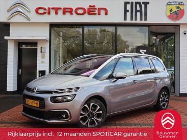 SPOTICAR Citroën C4 Grand Spacetourer Grand C4 Spacetourer Puretech Turbo 130pk S&s 7pers. Business, Rijklaar Tweedehands - Mpv Benzine Grijs - Ommen - 1200277512_2