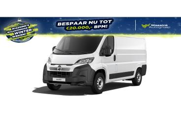 SPOTICAR Citroën Jumper 2.2 Bluehdi 140pk L2h2 | Pack Techno Plus | Trekha Tweedehands - Bedrijfswagen Diesel Wit - Hengelo - 1200274638_1