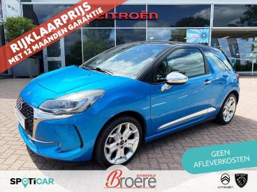 SPOTICAR Ds Ds 3 1.2 Turbo 110pk So Chic | Parkeersensoren, Navigat Tweedehands -  Benzine Blauw - Krimpen Aan Den Ijssel - 1200271199_1