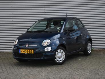 SPOTICAR Fiat 500 1.0 Hybrid 70pk Dab | Airco | Cruise.c | Usb | 12m Tweedehands - Stadsauto Benzine Blauw - Sittard - 1200271322_1