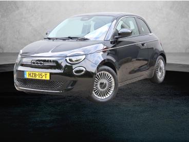 SPOTICAR Fiat 500 Urban 42 Kwh | Apple Carplay / Android Auto | Lmv Tweedehands - Stadsauto Elektrisch Zwart - De Meern - 1200280724_1
