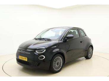 SPOTICAR Fiat 500 3+1 Urban 24 Kwh | Navigatie | Stoelverwarming | L Tweedehands - Stadsauto Elektrisch Zwart - Leeuwarden - 1200282740_1