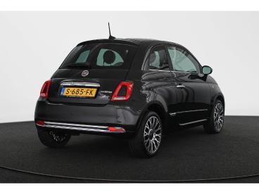 SPOTICAR Fiat 500 1.0 Hybrid Dolcevita Panoramadak Navigatie Climate Tweedehands - Stadsauto Benzine Zwart - Amsterdam - 1200285188_3