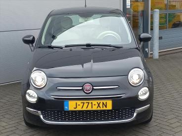 SPOTICAR Fiat 500 1.0 70pk Hybrid Lounge | Airconditioning | Navigat Tweedehands - Stadsauto Hybride Zwart - Elst - 1200287623_2