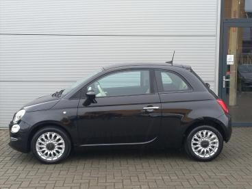 SPOTICAR Fiat 500 1.0 70pk Hybrid Lounge | Airconditioning | Navigat Tweedehands - Stadsauto Hybride Zwart - Elst - 1200287623_3