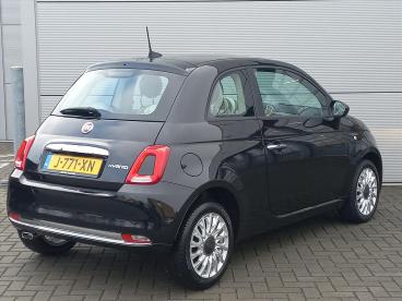 SPOTICAR Fiat 500 1.0 70pk Hybrid Lounge | Airconditioning | Navigat Tweedehands - Stadsauto Hybride Zwart - Elst - 1200287623_4