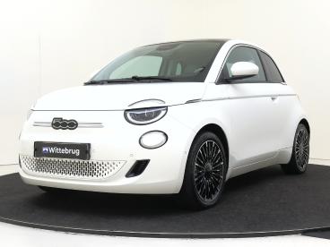 SPOTICAR Fiat 500 3+1 La Prima 42 Kwh | Navigatie | Parkeerhulp V&a Tweedehands - Stadsauto Elektrisch Wit - Naaldwijk - 1200288767_1
