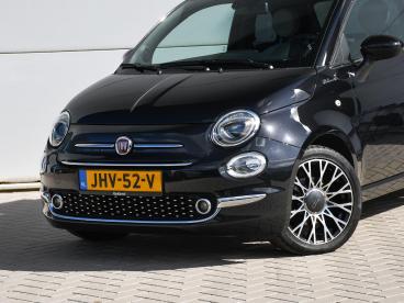 SPOTICAR Fiat 500 Sport 1.0 Hybrid 70pk Pano/schuif-dak | 15''lm | P Tweedehands - Stadsauto Benzine Zwart - Roermond - 1200290628_2