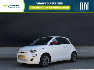 SPOTICAR Fiat 500 24kwh 95pk Red I Pack Comfort I Pack Style I Navig Tweedehands - Stadsauto Elektrisch Wit - Venlo - 1200292325_1