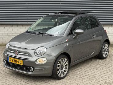 SPOTICAR Fiat 500 1.2 Lounge | Navigatie | Parkeersensoren | Pano | Tweedehands - Stadsauto Benzine Grijs - Venlo - 1200293957_2