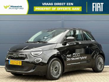 SPOTICAR Fiat 500 1.0 Hybrid 65pk Torino Launch Edition | Climate Co Tweedehands - Stadsauto Benzine Zwart - Nijmegen - 1200295147_1