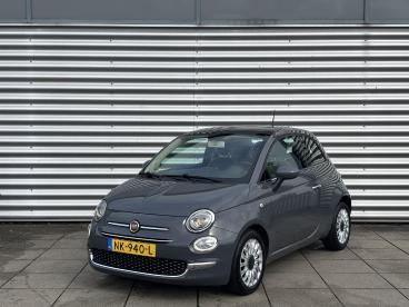 SPOTICAR Fiat 500 0.9 Twinair Turbo Lounge | Navigatie | Panoramadak Tweedehands - Stadsauto Benzine Grijs - Velp - 1200295477_1