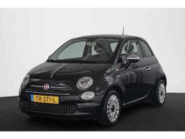 SPOTICAR Fiat 500 0.9 Twinair Turbo Lounge Apple Carplay Panoramadak Tweedehands - Stadsauto Benzine Zwart - Almere - 1200295733_1