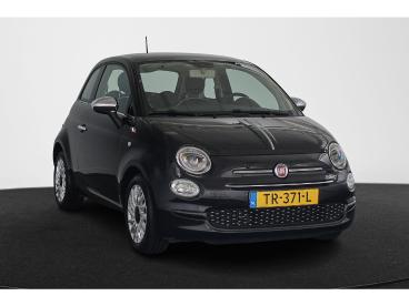 SPOTICAR Fiat 500 0.9 Twinair Turbo Lounge Apple Carplay Panoramadak Tweedehands - Stadsauto Benzine Zwart - Almere - 1200295733_2