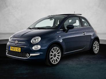 SPOTICAR Fiat 500 1.0 70pk Hybrid Dolcevita | 1ste Eigenaar | Schuif Tweedehands - Stadsauto Benzine Blauw - Oirschot - 1200297191_1