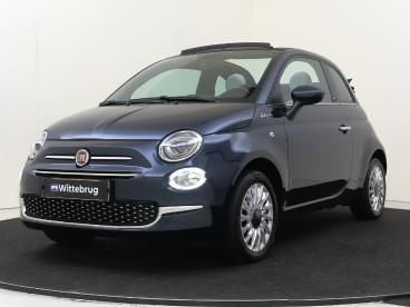 SPOTICAR Fiat 500 1.0 Hybrid Dolcevita Cabrio | Hybrid | Parkeerhulp Tweedehands - Stadsauto Hybride Blauw - Naaldwijk - 1200297595_1