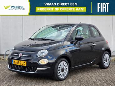 SPOTICAR Fiat 500 70pk Hybrid Lounge | Summer Deals | Carplay / Andr Tweedehands - Stadsauto Hybride Zwart - Doetinchem - 1200297959_1