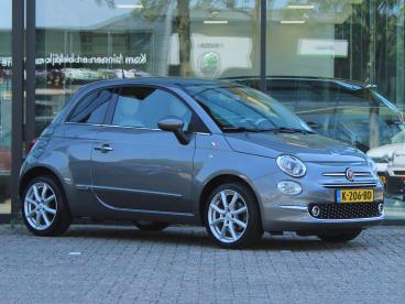 SPOTICAR Fiat 500 1.2 Lounge Automaat | Apple Carplay / Panoramadak Tweedehands - Stadsauto Benzine Grijs - Tiel - 1200298215_1