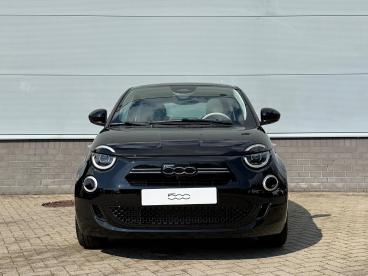 SPOTICAR Fiat 500 1.0 Hybrid La Prima | Parkeersensoren | Cruise Con Tweedehands - Stadsauto Benzine Zwart - Doetinchem - 1200298648_2