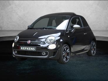SPOTICAR Fiat 500 Sport 70pk Hybrid | Schuif-/kanteldak | Apple Carp Tweedehands - Stadsauto Hybride Zwart - Doorn - 1200299749_1