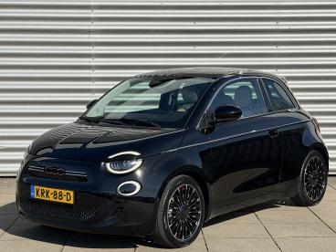 SPOTICAR Fiat 500 La Prima 42 Kwh Navigatie | Camera | Climate Contr Tweedehands - Stadsauto Elektrisch Zwart - Velp - 1200300051_1