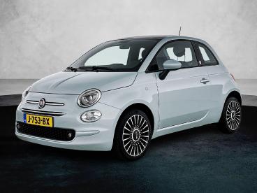 SPOTICAR Fiat 500 1.0 Hybrid 70pk Launch Edition | Panoramadak | Nav Tweedehands - Stadsauto Benzine Groen - Eindhoven - 1200300131_1