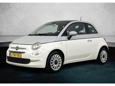 SPOTICAR Fiat 500 1.0 Hybrid 70pk Dolcevita | Panoramadak | Climate Tweedehands - Stadsauto Benzine Wit - De Meern - 1200300152_1