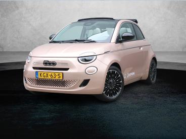 SPOTICAR Fiat 500 1.0 Hybrid La Prima | Apple Carplay/android Auto | Tweedehands - Stadsauto Benzine Rood - De Meern - 1200300376_1