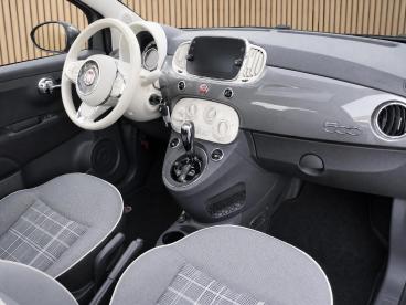 SPOTICAR Fiat 500 0.9 Twinair Turbo Lounge Automaat | Apple Carplay Tweedehands - Stadsauto Benzine Grijs - Tiel - 1200300774_3
