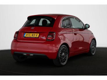 SPOTICAR Fiat 500 3+1 La Prima 42 Kwh Panoramadak Stoelverwarming Ca Tweedehands - Stadsauto Elektrisch Rood - Huizen - 1200300828_3