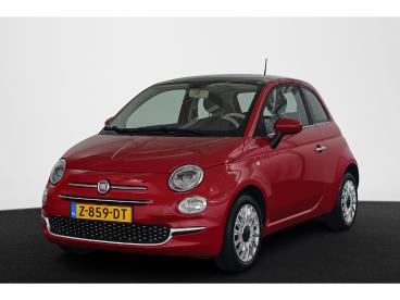 SPOTICAR Fiat 500 1.0 Hybrid Dolcevita Panoramadak Apple Carplay Cli Tweedehands - Stadsauto Benzine Rood - Huizen - 1200301387_1