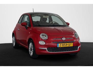 SPOTICAR Fiat 500 1.0 Hybrid Dolcevita Panoramadak Apple Carplay Cli Tweedehands - Stadsauto Benzine Rood - Huizen - 1200301387_2