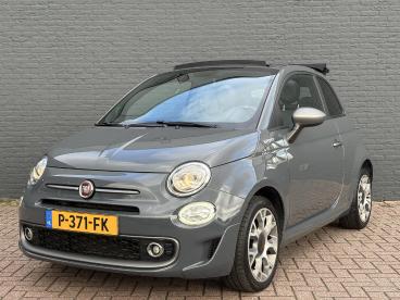 SPOTICAR Fiat 500 1.0 Hybrid Sport | Cabrio | Carplay | Parkeersenso Tweedehands - Stadsauto Benzine Grijs - Hengelo - 1200301426_1