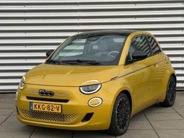 SPOTICAR Fiat 500 1.0 Hybrid La Prima | Cruise Control | Achteruitri Tweedehands - Stadsauto Benzine Geel - Velp - 1200301767_1