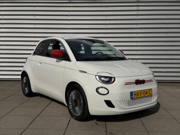 SPOTICAR Fiat 500 24kwh 95pk Red I Pack Comfort I Pack Style I Navig Tweedehands - Stadsauto Elektrisch Wit - Velp - 1200302563_2