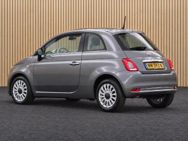 SPOTICAR Fiat 500 0.9 Twinair Turbo Lounge Automaat | Apple Carplay Tweedehands - Stadsauto Benzine Grijs - Tiel - 1200302725_2