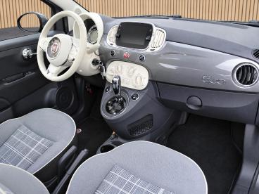 SPOTICAR Fiat 500 0.9 Twinair Turbo Lounge Automaat | Apple Carplay Tweedehands - Stadsauto Benzine Grijs - Tiel - 1200302725_3