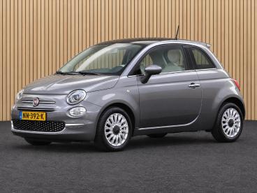 SPOTICAR Fiat 500 0.9 Twinair Turbo Lounge Automaat | Apple Carplay Tweedehands - Stadsauto Benzine Grijs - Tiel - 1200302725_5